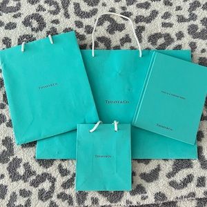 Tiffany & Co Ring book and bags